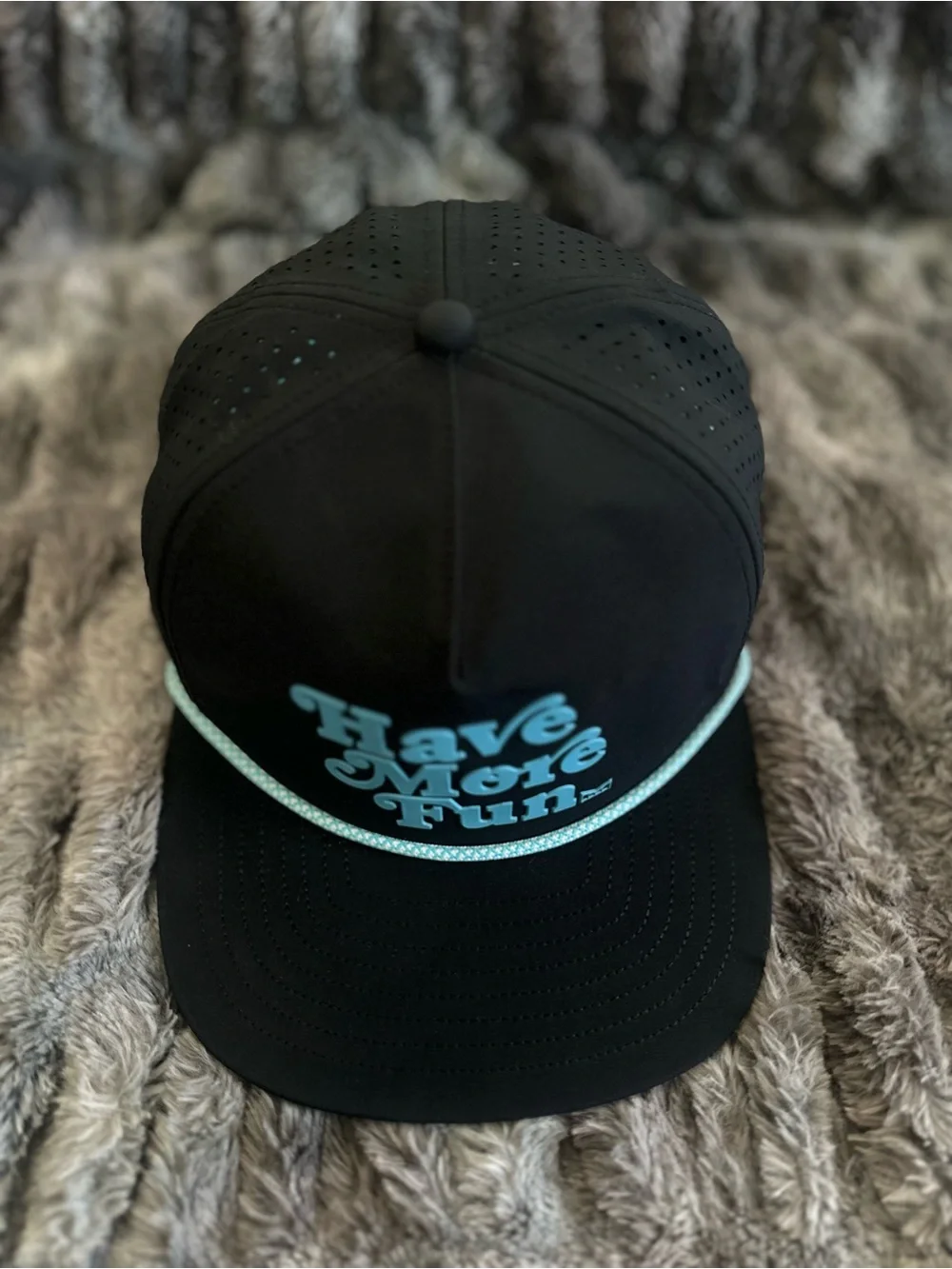 Melin Black Hat with Aqua HYDRO Accent(limited edition)